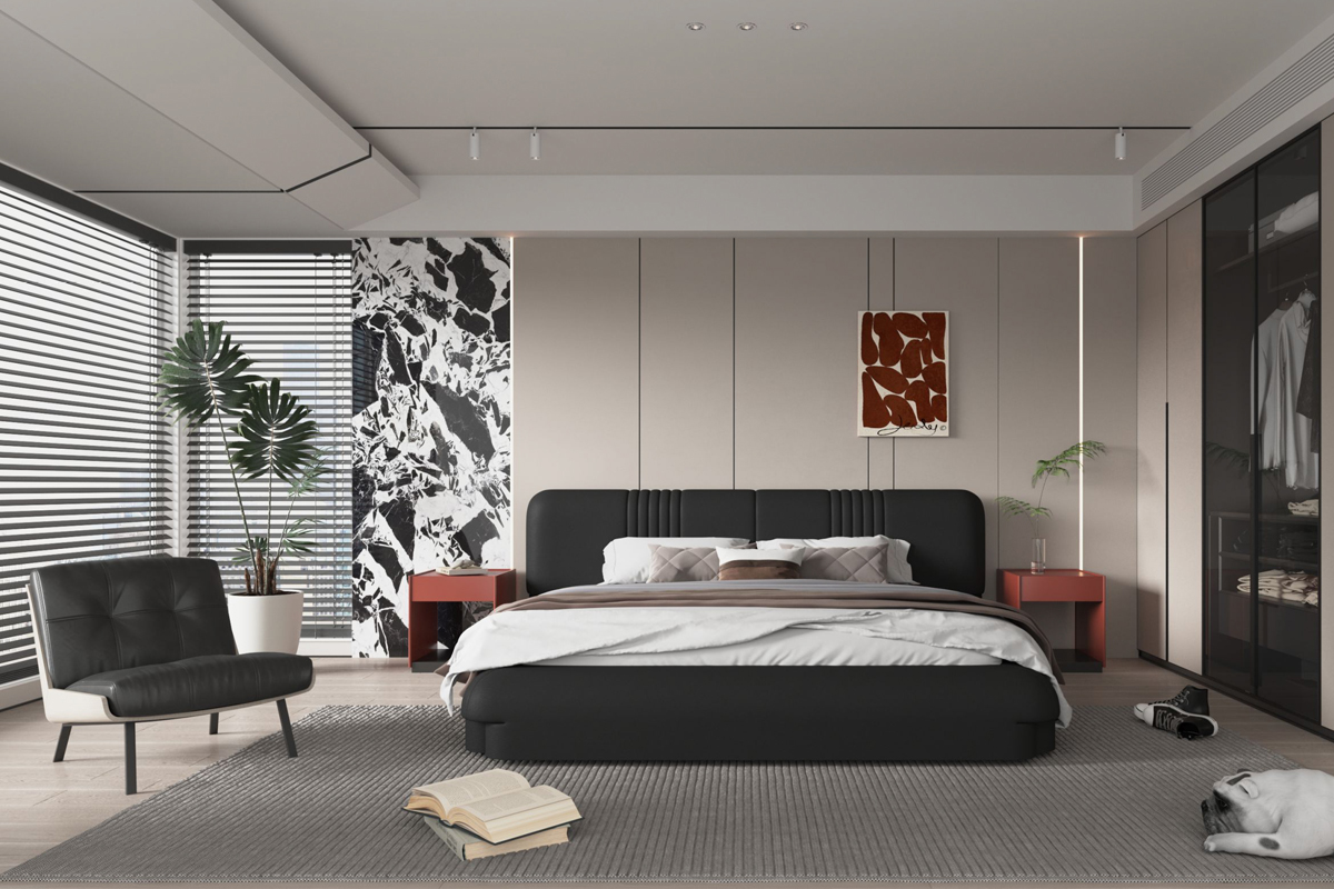 潮奢卧室设计